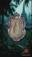 Amulette Masque de Lersi Boroma Kru Pu Kae – Consacrée par le vénérable Luang Phor Somyot (Wat Chong Lom, Prachuap Khiri Khan) # 675