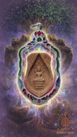 Amulette du Bouddha Phra Nak Prok – Très Vénérable Luang Phor Boontham du Wat Sarakrabueang # 782