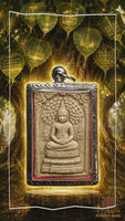Amulette du Bouddha Somdej Phrok Pho (Pim Yaï) - Vénérable Luang Phor Hit du Wat Chulamani (1998) # 884