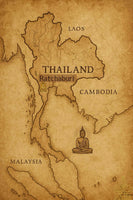 Amulette Roop Lor de Luang Phor Noo Chinagamo et Hanuman guerrier – Wat Thung Laem # 880 Buddha's magic.