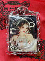 🐉 Amulette de la Reine des Nagas – Ajarn Meng – Grande amulette rituelle de pouvoir et de charme # 764