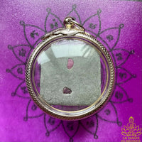 Amulette Phra Pikanet aux reliques Hin Phratat rouges - Vénérable Phra Kruba Krissana du Wat Pah Mahawan # 865