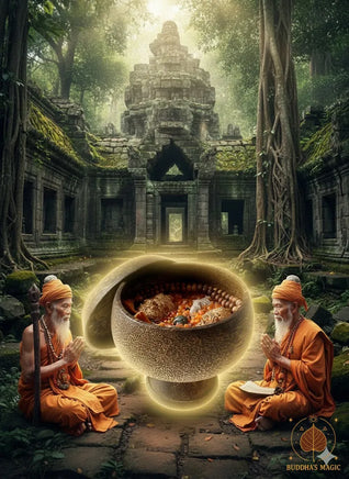 Autel portatif des Lersi consacré par Luang Phor Men du Wat Nat Thang Nok # 808 Magic of the Buddha