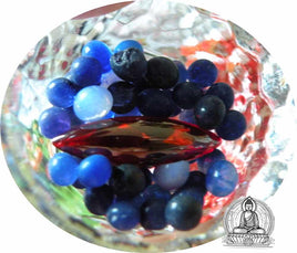 Reliques Sarira bleues et lingam en oeil des Nâgas - Wat Pochaï. # 52 - Magic of the Buddha