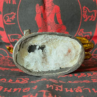 Statuette Ganesh sur Mooshika consacrée au Wat Sakai (1989) – Très Vénérable Luang Phor Dooh # 653