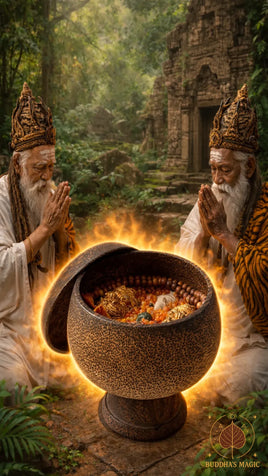 Autel portatif des Lersi consacré par Luang Phor Men du Wat Nat Thang Nok # 808 Magic of the Buddha