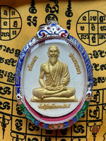 Amulette Luang Phor Sothorn et Po Shiwok Gomarapat - Wat Bang Nam Pheung Nai # 807 Magic of the Buddha