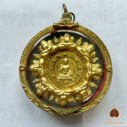 🔱 Grande amulette Jatukham Rammathep Roon Ngern Lae Ma – Wat Phra Mahathat # 795 Magic of the Buddha