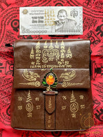 Sac magique orné de yant par le vénérable Ajarn Wicha # 697