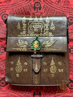 Sac magique orné de yant par le vénérable Ajarn Wicha # 697