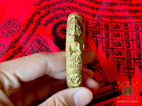 🔱 Bracelet sacré en bronze de Luang Phor Kliang Técha-Thammo – Wat Srithad # 791 Magic of the Buddha