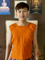 Chemise rituelle Seuar Yant - Très Vénérable LP Dooh (Wat Sakai, 1982) # 655