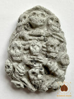 🕯️ Plaque votive ésotérique aux Onze Fantômes – Cendres rituelles du Wat Kositaram # 705