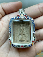 Amulette Phra Phong Pang Om Baht – Très Vénérable Phra Ajarn Sarmlit (Wat Palakrad, années 80) # 589