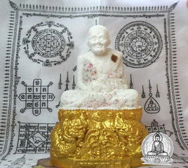 Statuette aux reliques du Très Vénérable Luang Phor Dooh du Wat Sakai.