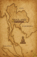 Pot reliquaire Pla Kad, Meedh Moh et sarira multicolores - Très Vénérable LP Nuam. # 640