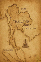 Amulette Phra Somdej en bois sacré noir Mae Phaya Niew Dam  # 872