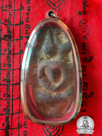 Tablette votive Bouddha en terre cuite. # 351 - Magic of the Buddha