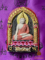 ✨ Tablette votive peinte du Bouddha Phra Pairee Pinat – Luang Phor Mang du Wat Klong Khao # 802 Magic of the Buddha
