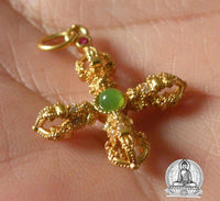 Nice little dorje pendant from the Golden Dragon Temple (Wat Manghön Thong). #35