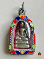 Amulette Phra Kling en alliage alchimique Mekkapat – Wat Prai Pathana (2012) # 621