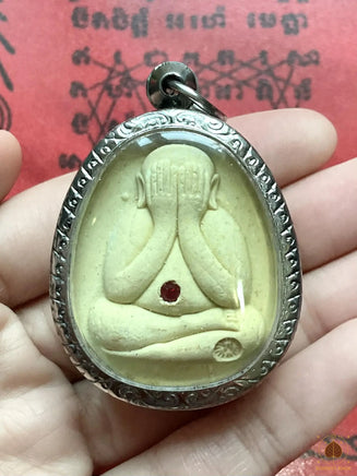 Amulette protectrice Phra Pidta Yant Trinisinghae - Wat Tham Singtho Thong # 832 Magic of the Buddha