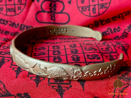 🐟 Bracelet de fortune Kamlae Mang Mee Ngern Thong – Luang Phor Sawat (Wat Salapoon Worawihan, Ayutthaya) # 787 Magic of the Buddha