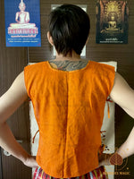 Chemise rituelle Seuar Yant - Très Vénérable LP Dooh (Wat Sakai, 1982) # 655