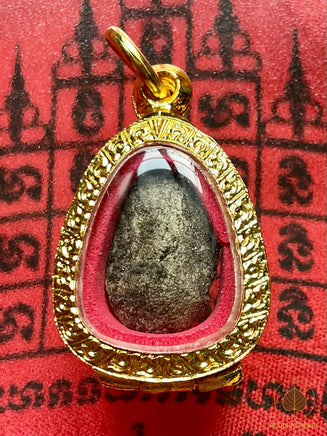 💀 Rare amulette Mae Hong Prai en cendres de bûcher funéraire anciens # 819 Magic of the Buddha