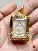 Rare amulet from Wat Bang Khlan – Luang Phor Sodh &amp; Luang Phor Ngern # 605