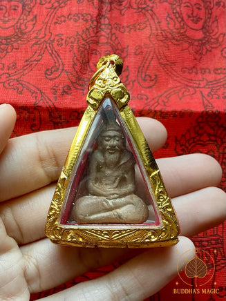 🌿 Amulette Lersi consacrée en 1998 par Luang Phor Phromma – Wat Hin Panang Koi # 779 Magic of the Buddha