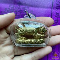 🐯 Amulette tigre Phayak Khao Burapha - Très Vénérable Luang Phor Boonma Chotithammo # 840 Magic of the Buddha