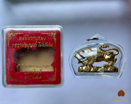 🐯 Amulette tigre Phayak Khao Burapha - Très Vénérable Luang Phor Boonma Chotithammo # 840 Magic of the Buddha