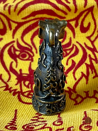 🐯 Amulette Tigre Phaya Seuar Roon Mang Mee Tawee Sap - Vénérable Luang Phor Luea du Wat Tha Mai Nuea # 835 Magic of the Buddha