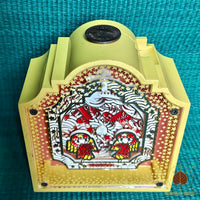 Tirelire mécanique vintage TOMY PLAY BANKS Japon Art Theater (avec piece de 10 yen) # 712