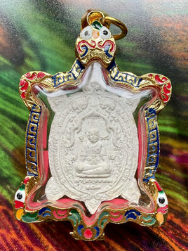 🐢 Amulette Tortue Mystique Phaya Tao Noi (édition 2020 – double consécration) # 590