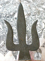 Shiva trident in sacred iron Lek Namphi and bone. #88