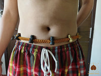 Ceinture protectrice Kemkat Seuar aux neuf tigres et Bia Gae – Vénérable Luang Phor Djua du Wat Klang Bang Geow # 810 Magic of the Buddha