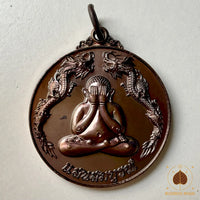 Amulette Phra Pidta Double Dragon (Pim Saensomboon) du Très Vénérable Luang Phor Saen Passano # 643