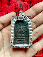 Amulette Phra Somdej de Fortune – Luang Phor Phromma (Wat Hin Panang Koi, Ubon Ratchathani) # 604