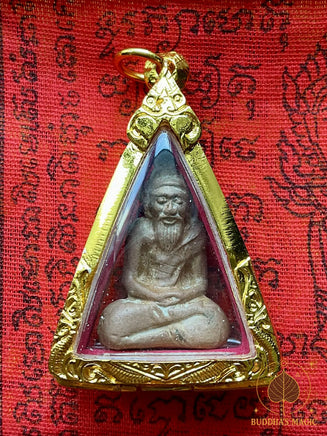 🌿 Amulette Lersi consacrée en 1998 par Luang Phor Phromma – Wat Hin Panang Koi # 779 Magic of the Buddha