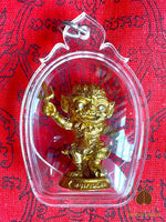 Amulette Hanuman Ruay Pan Lan – Forme Enfantine – Bénédiction de Fortune par Luang Phor Path (Wat Huay Duan) # 666