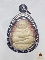 Amulette de fortune Phra Sanghajai - Vénérable Luang Phor Suriyan Kosapanyo du Wat Pa Wang Nam Yen # 870