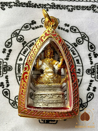Amulette Phra Phrom Brahma – Très Vénérable Luang Phor Dooh du Wat Sakai # 741 Magic of the Buddha