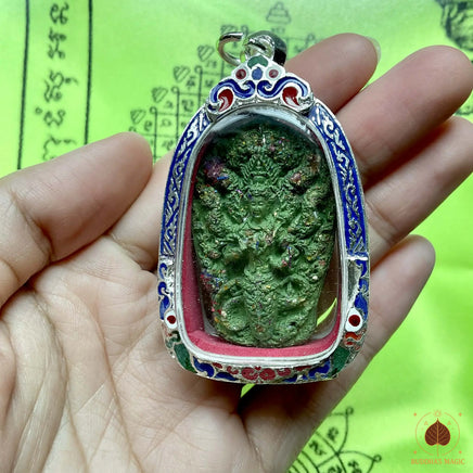 Amulette Phra Pathom Nakaraj du Roi des Nâgas - Wat Weemut Titham # 824 Magic of the Buddha