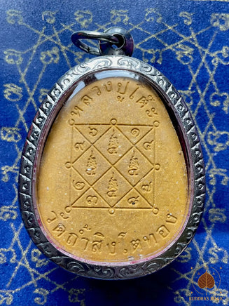 Grande amulette Phra Pidta Jumbo Roon Modnee Wat Tham Singtho Thong # 829 Magic of the Buddha